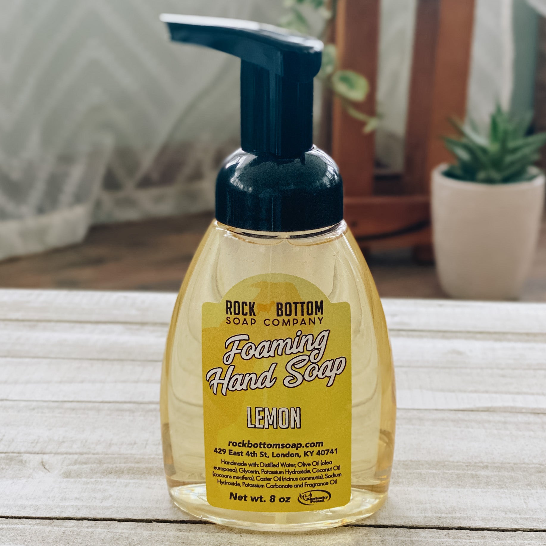 Foaming Hand Soap – Rock Bottom Soap