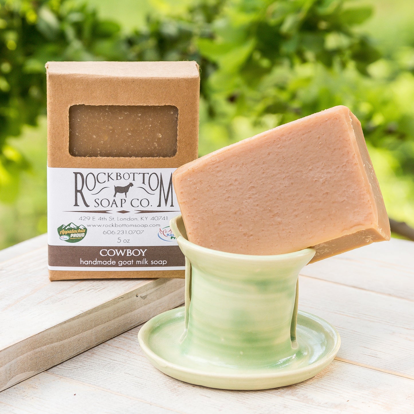 Cowboy Goat Milk Soap-One Bar