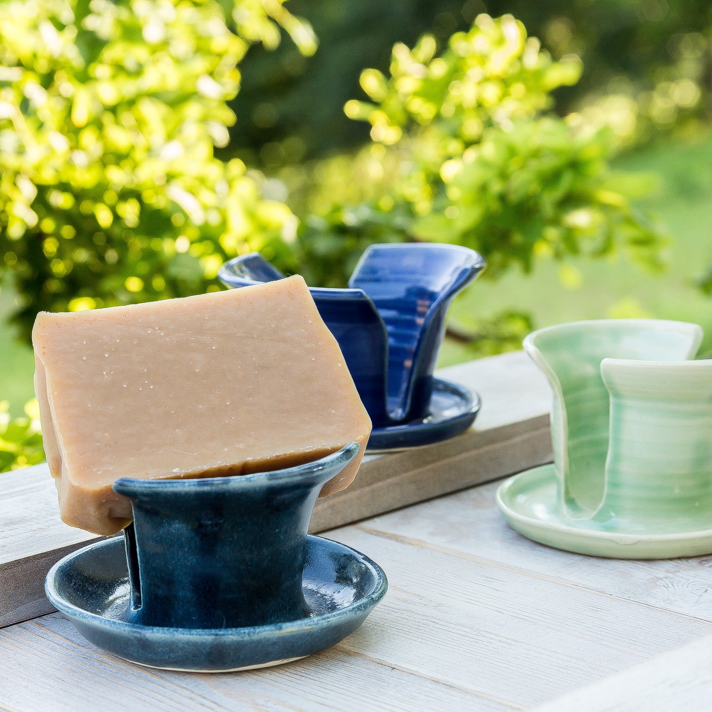 Handmade Pottery Soap Dish