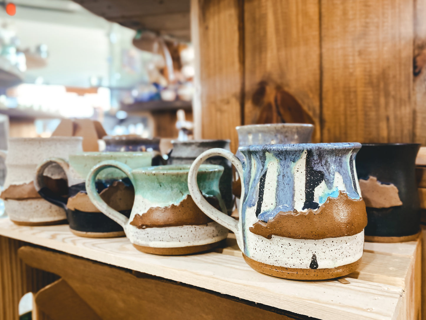 Dew Drop Pottery Mug