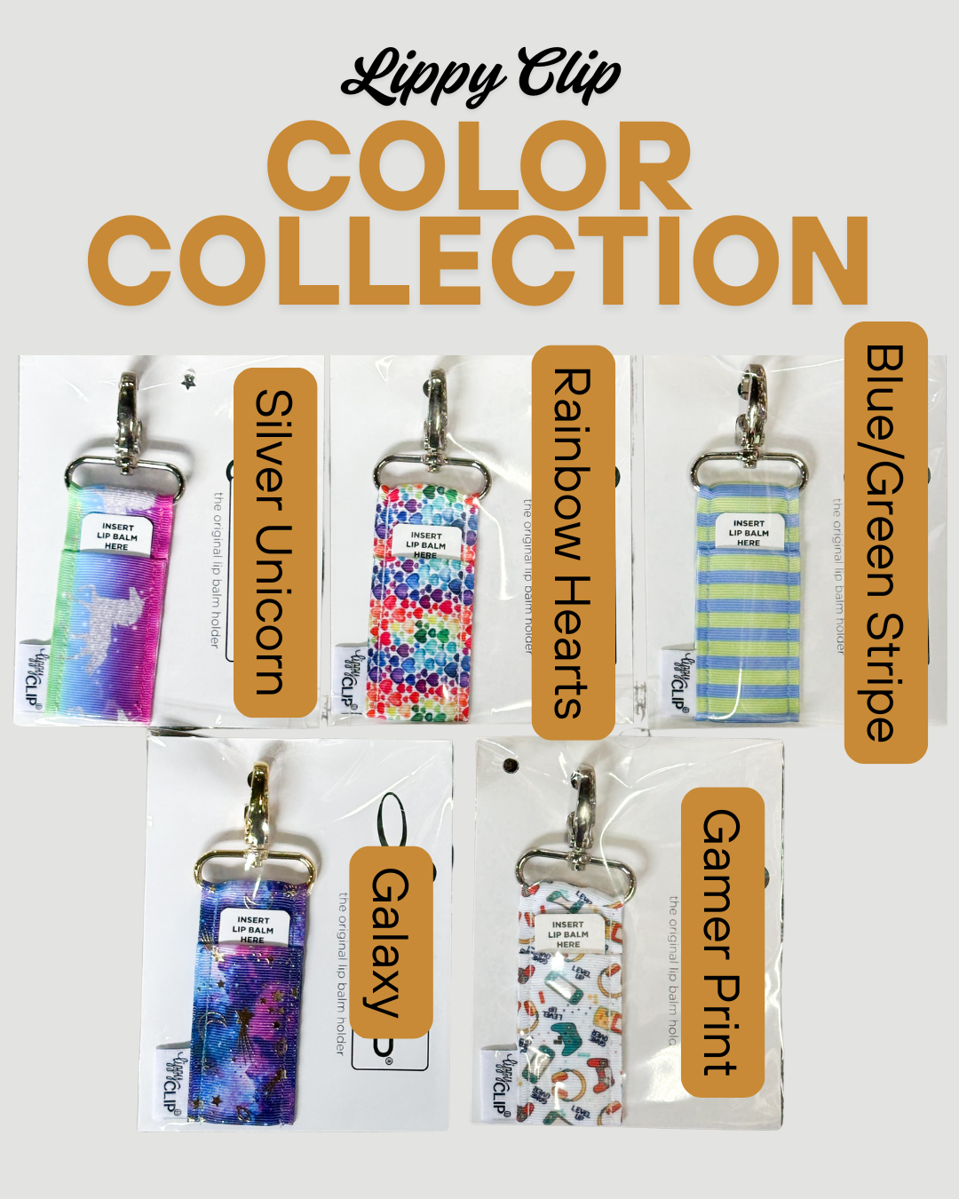 Lippy Clips Lip Balm Holder