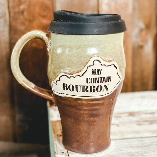 May Contain Bourbon Travel Mug
