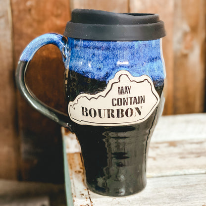 May Contain Bourbon Travel Mug
