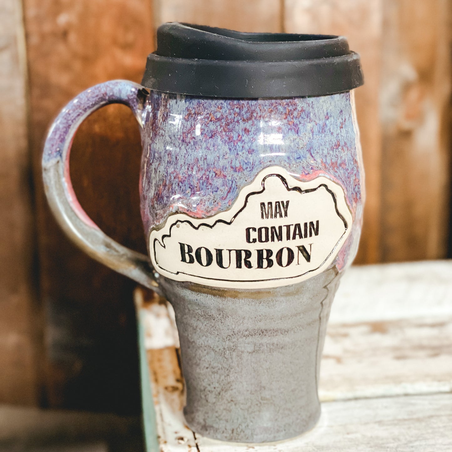 May Contain Bourbon Travel Mug