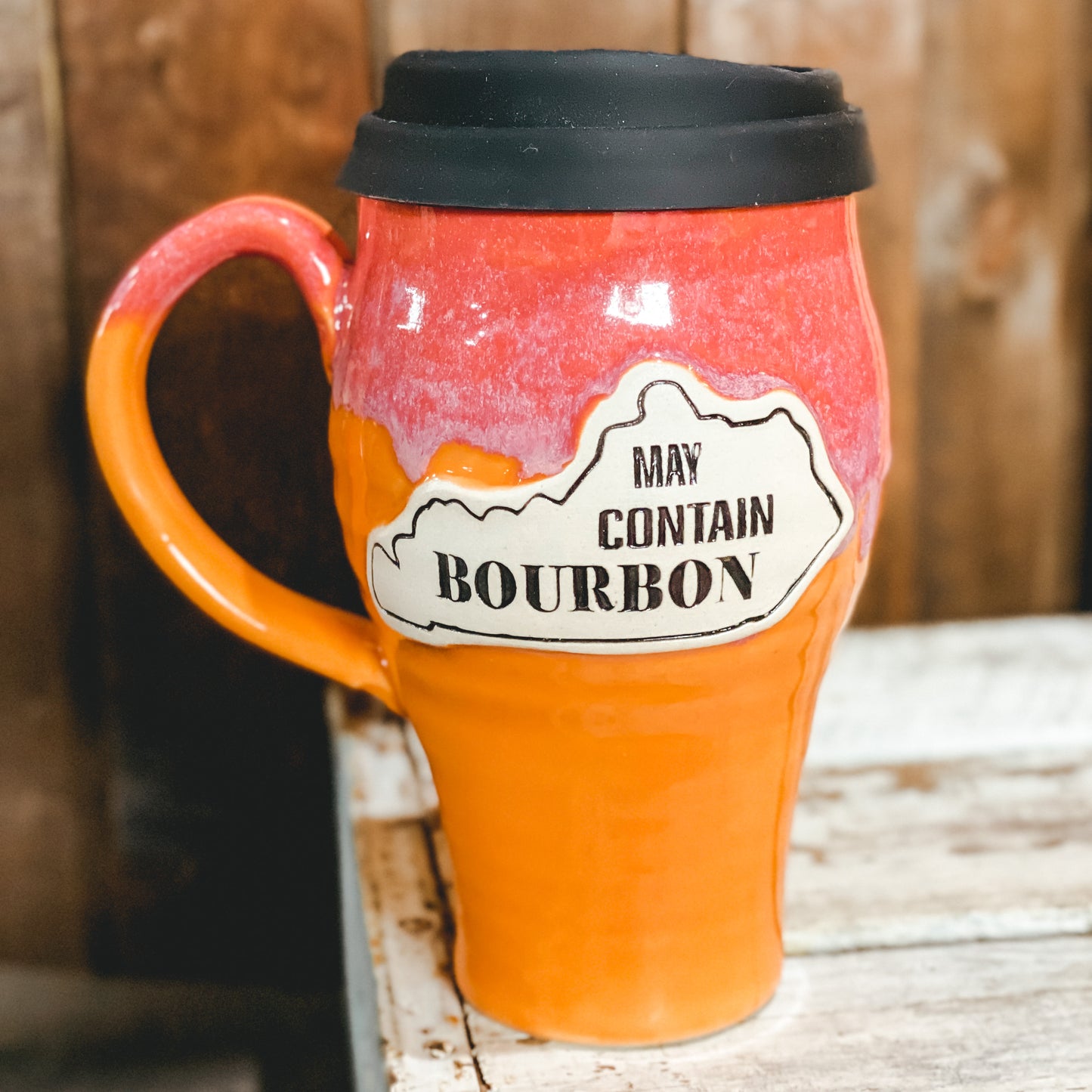 May Contain Bourbon Travel Mug