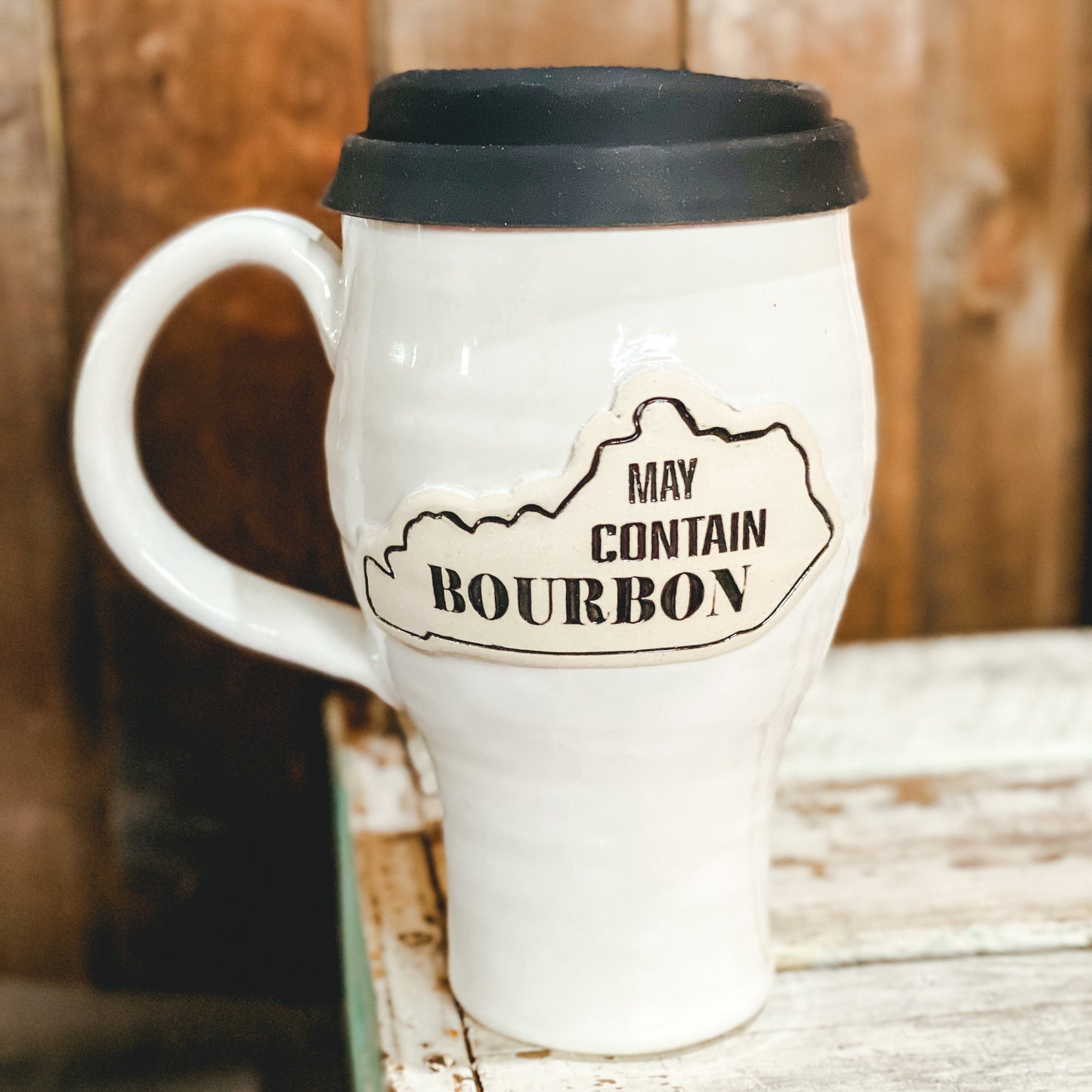 May Contain Bourbon Travel Mug