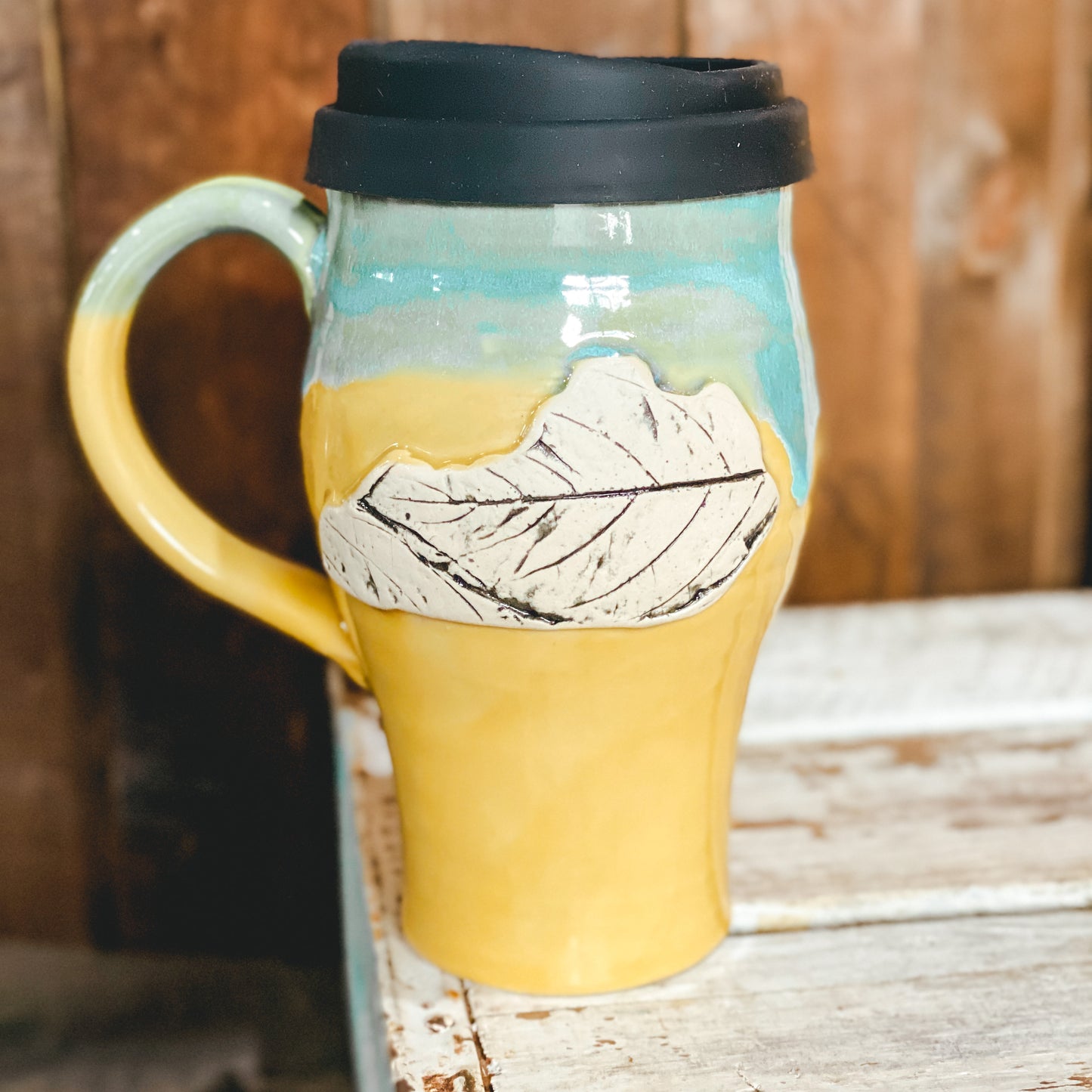 Kentucky Leaf Travel Mug