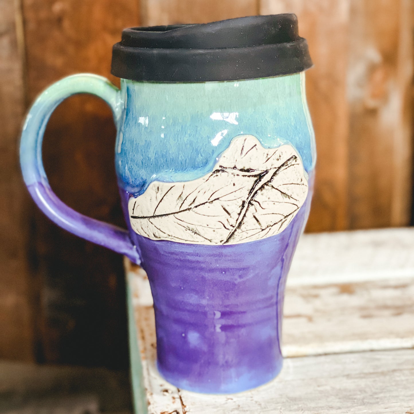 Kentucky Leaf Travel Mug