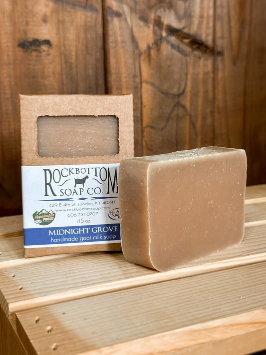 Midnight Grove Goat Milk Soap - One Bar