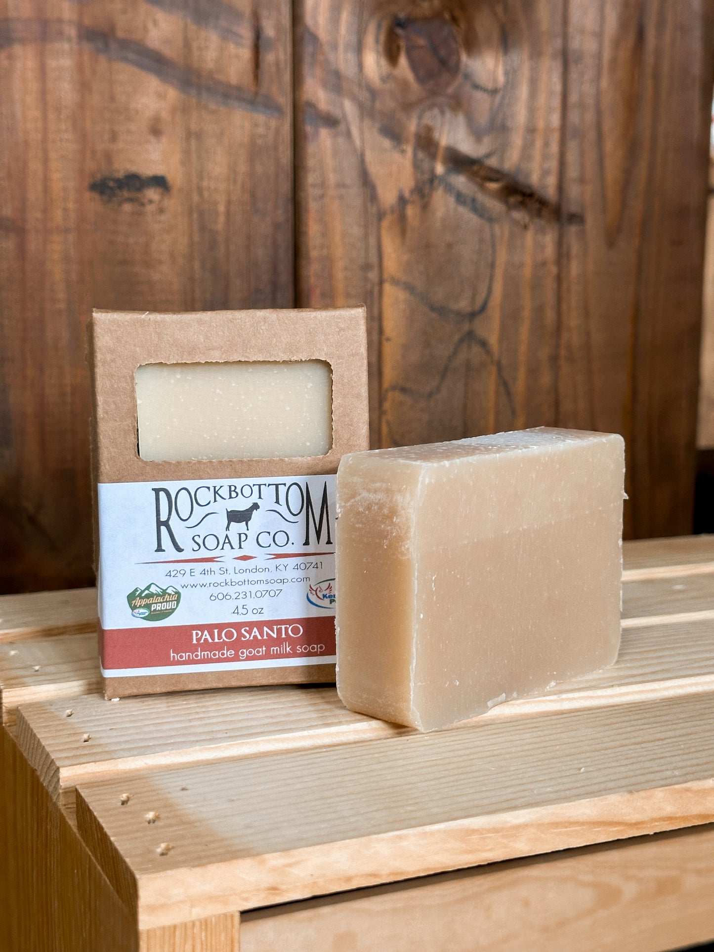 Palo Santo Goat Milk Soap - One Bar