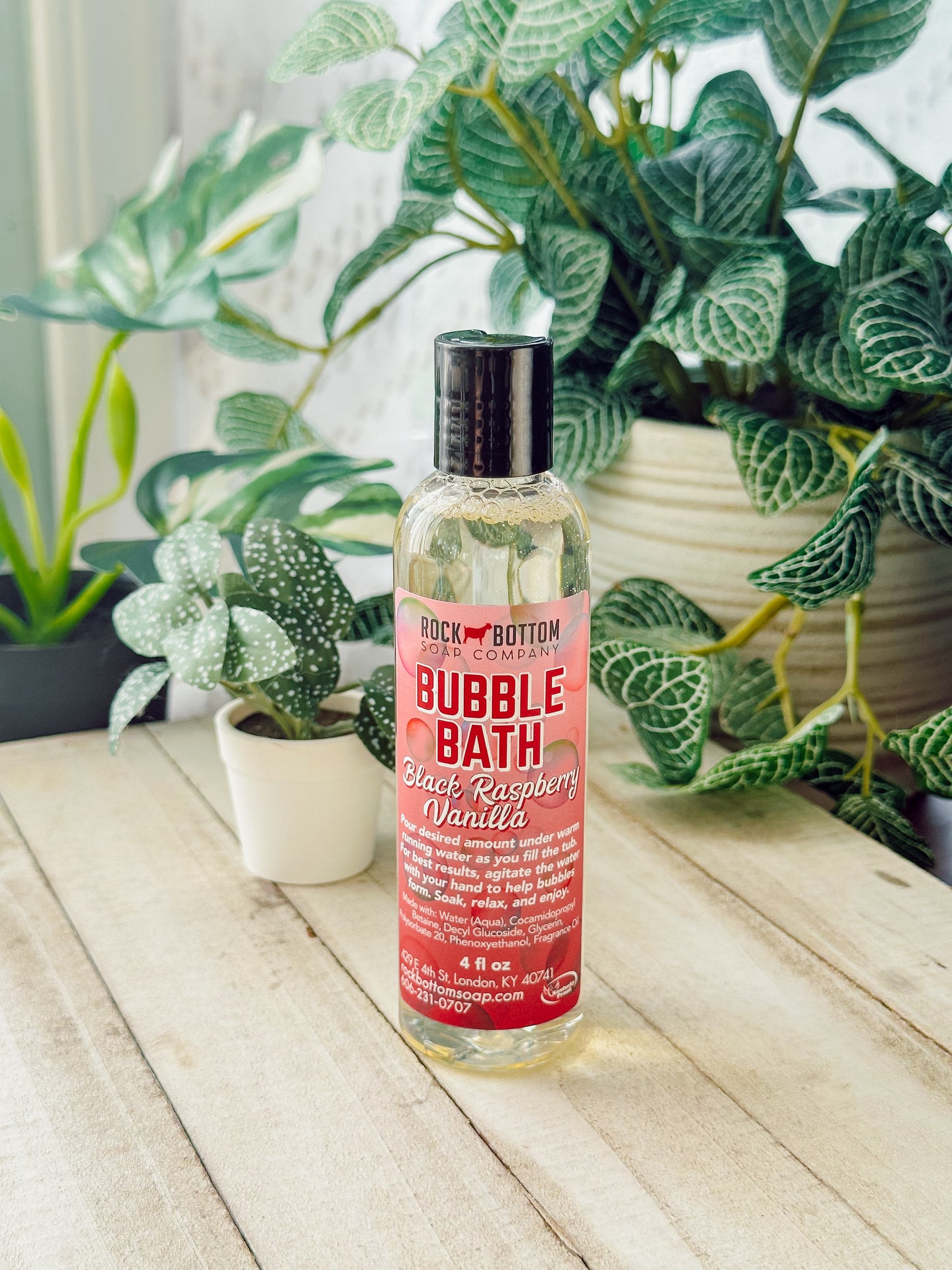 Bubble Bath – Gentle, Sudsy & Fun | Rock Bottom Soap (4 oz)