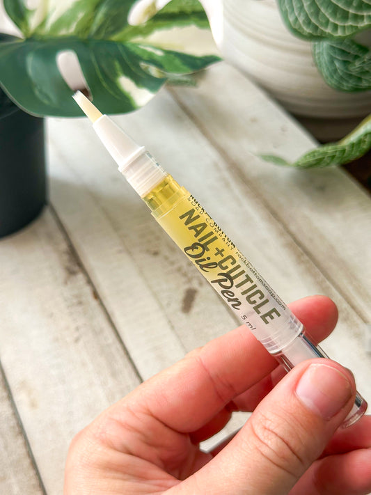 Cuticle Oil Pen – Lavender & Tea Tree | Rock Bottom Soap