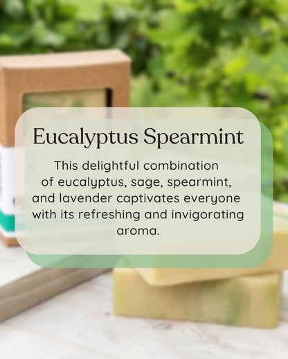 Eucalyptus Spearmint Goat Milk Soap-One Bar