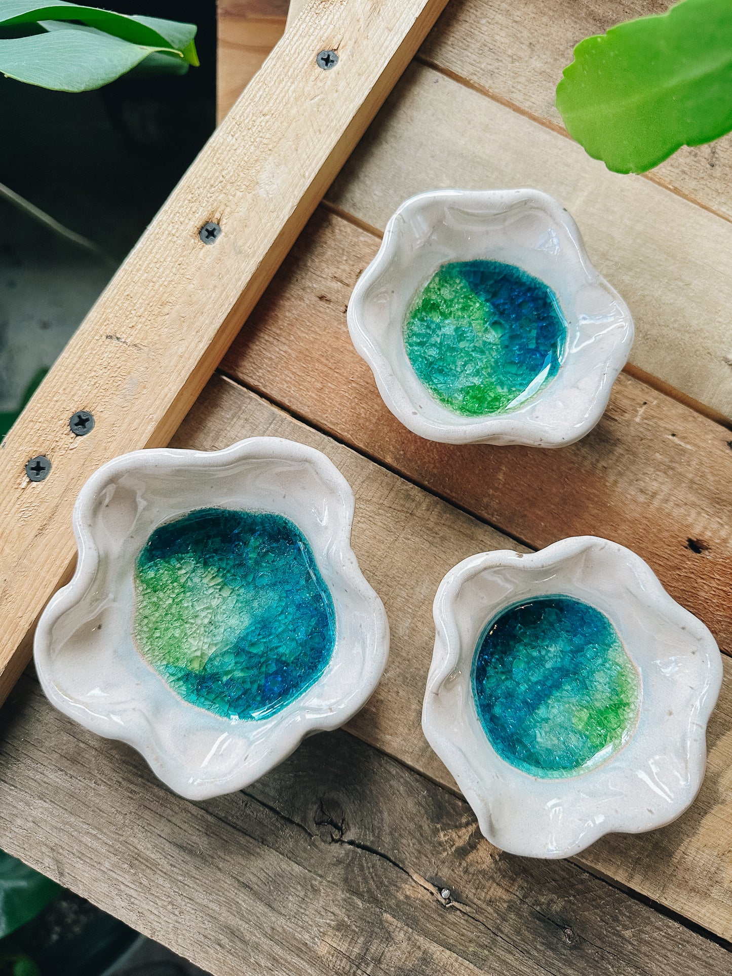 Fused Glass Trinket/Ring Dish-One Dish