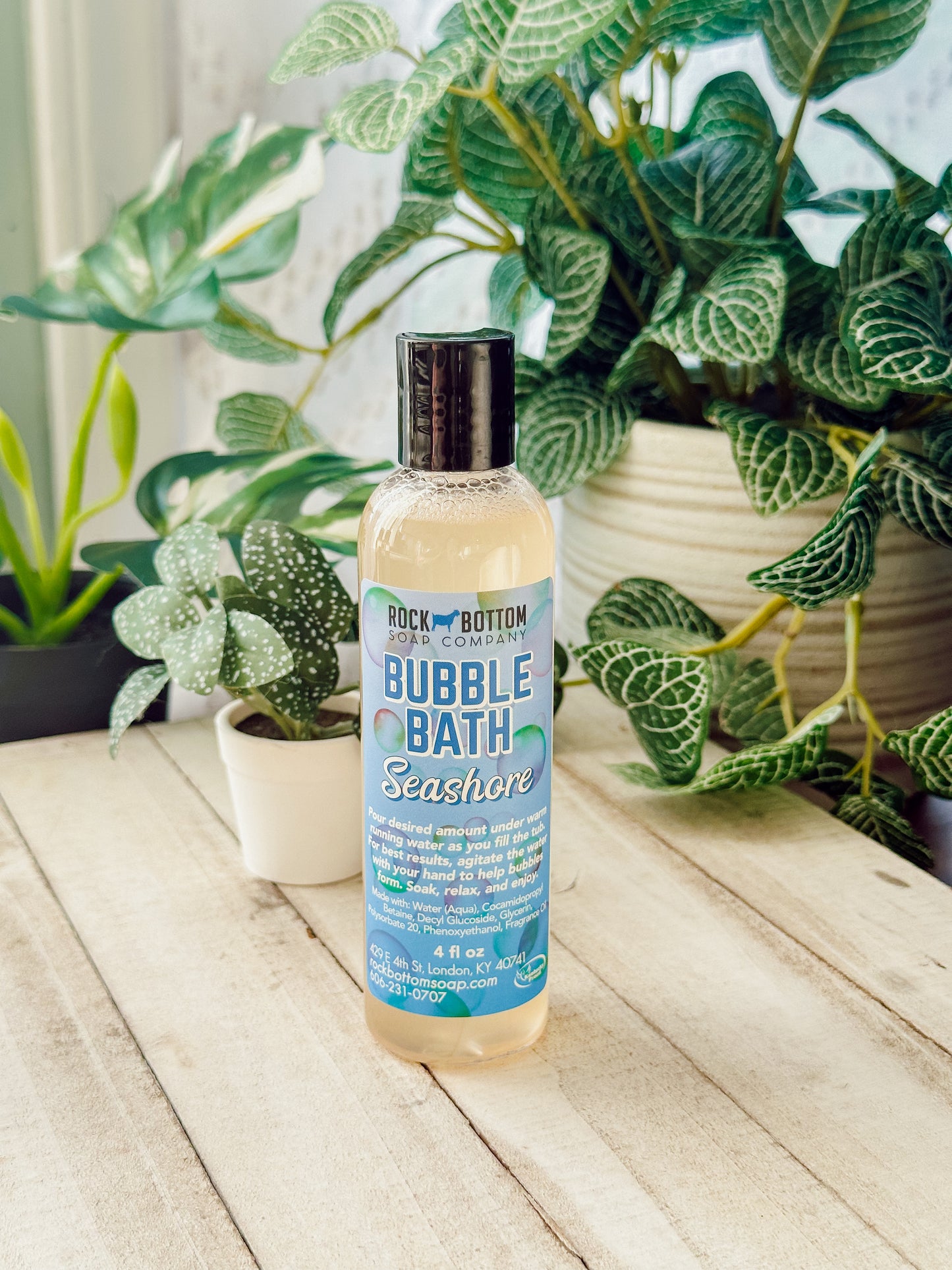 Bubble Bath – Gentle, Sudsy & Fun | Rock Bottom Soap (4 oz)
