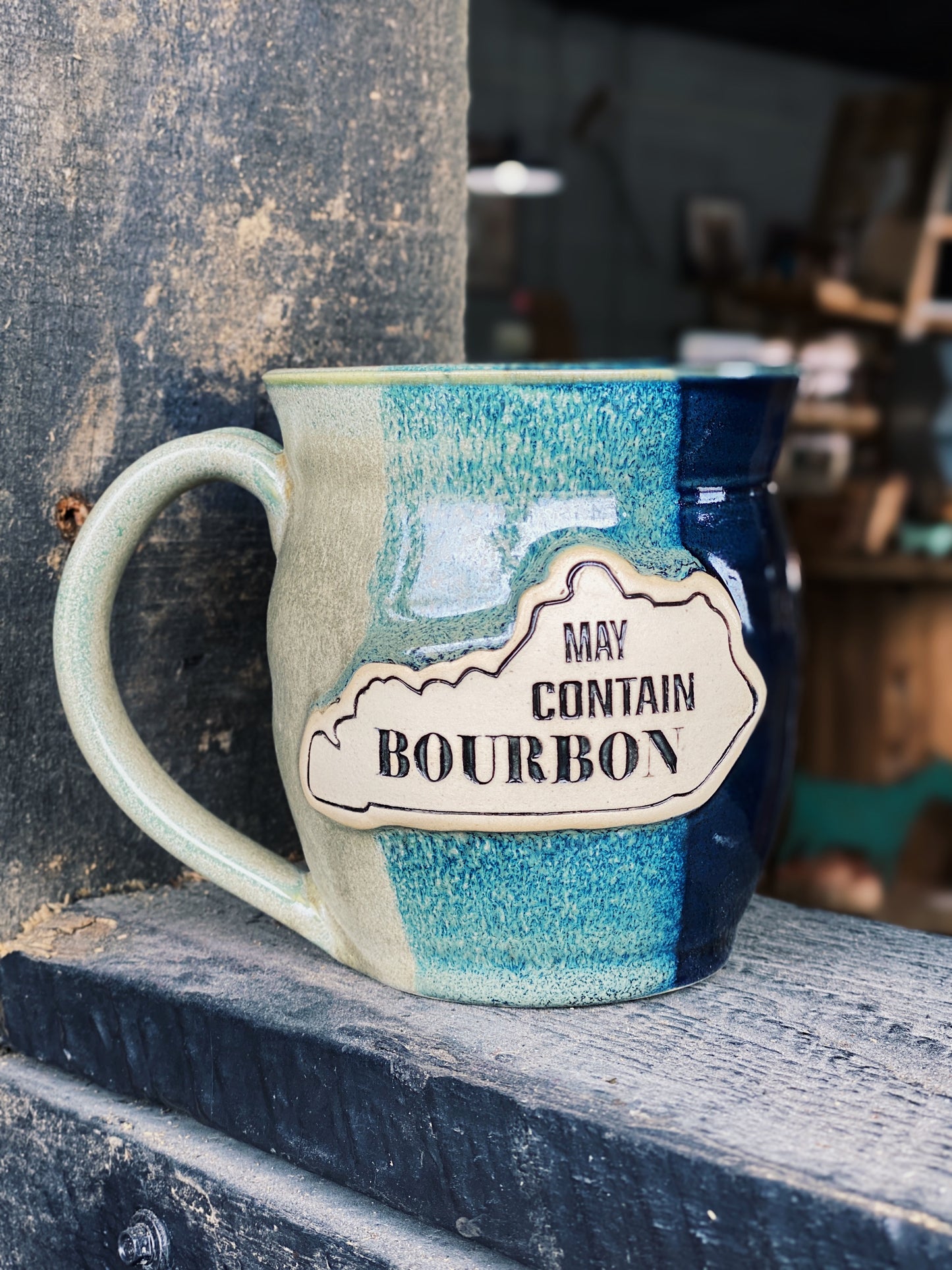 This May Contain Bourbon Large Mug