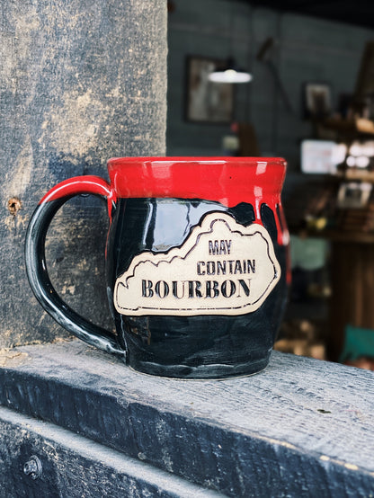 This May Contain Bourbon Large Mug