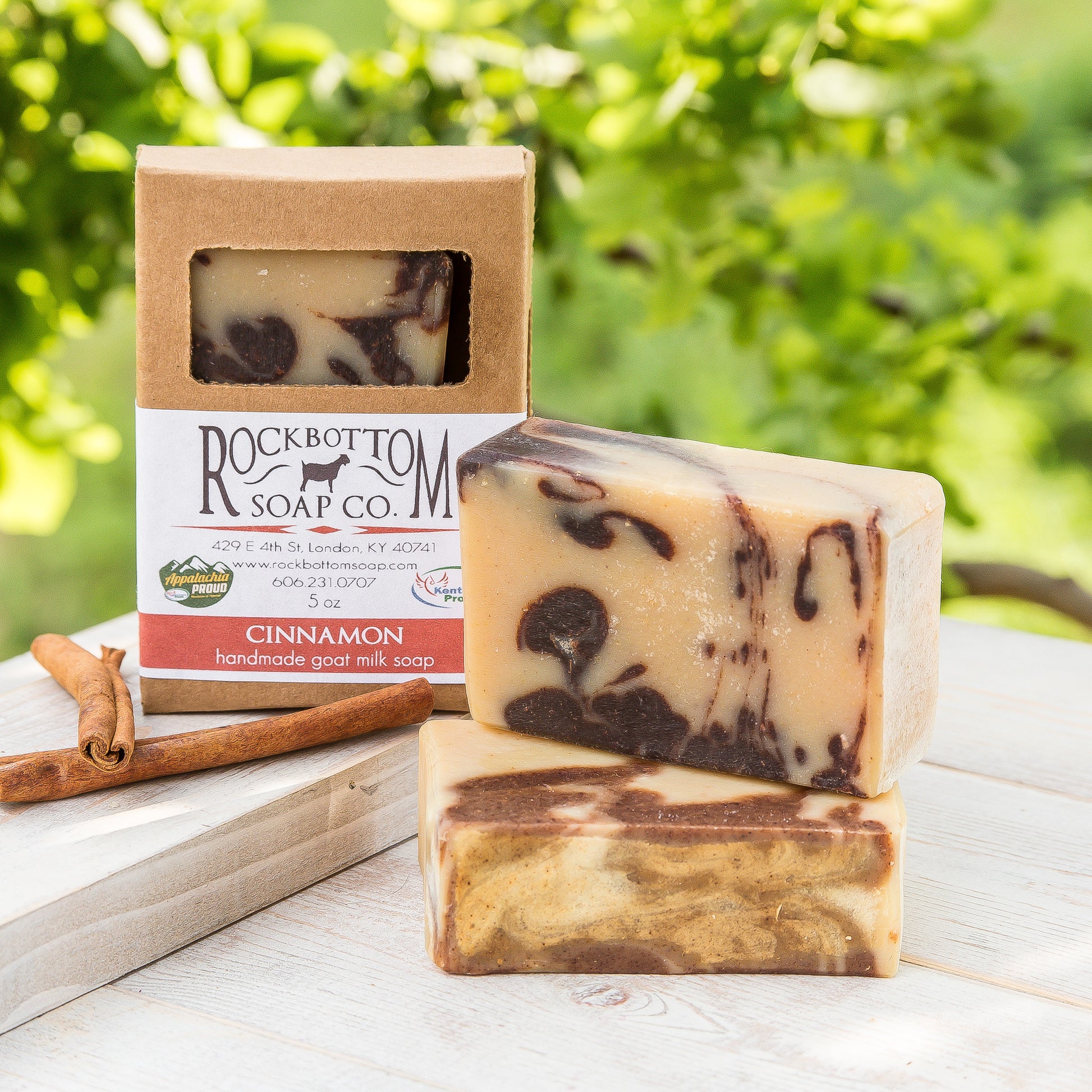 Cinnamon Goat Milk Soap – Rock Bottom Soap