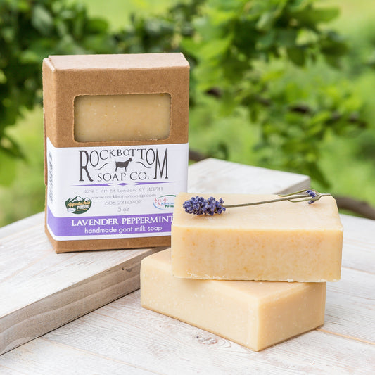 Lavender Peppermint Goat Milk Soap-One Bar