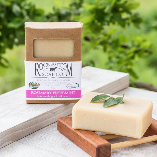 Rosemary Peppermint Goat Milk Soap-One Bar