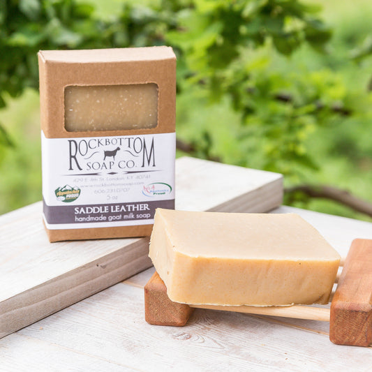 Saddle Leather Goat Milk Soap-One Bar
