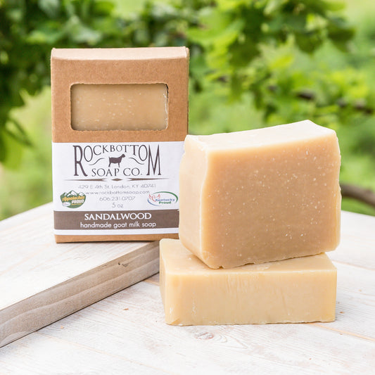 Sandalwood Goat Milk Soap-One Bar
