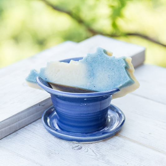 Kentucky Shaped Seashore Goat Milk Soap
