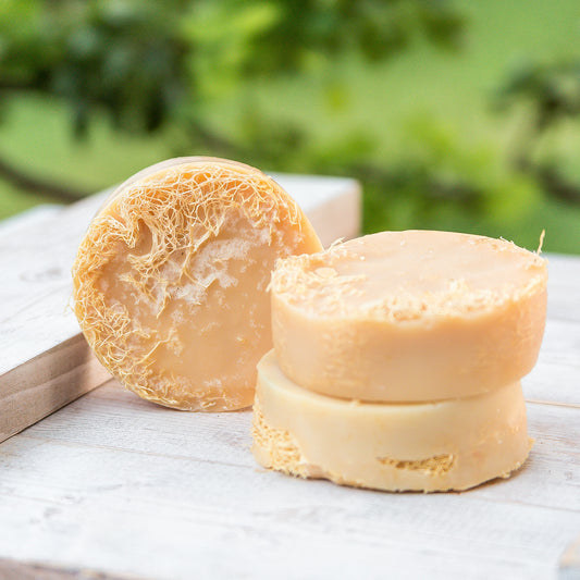 Luffa Goat Milk Soap-One Bar