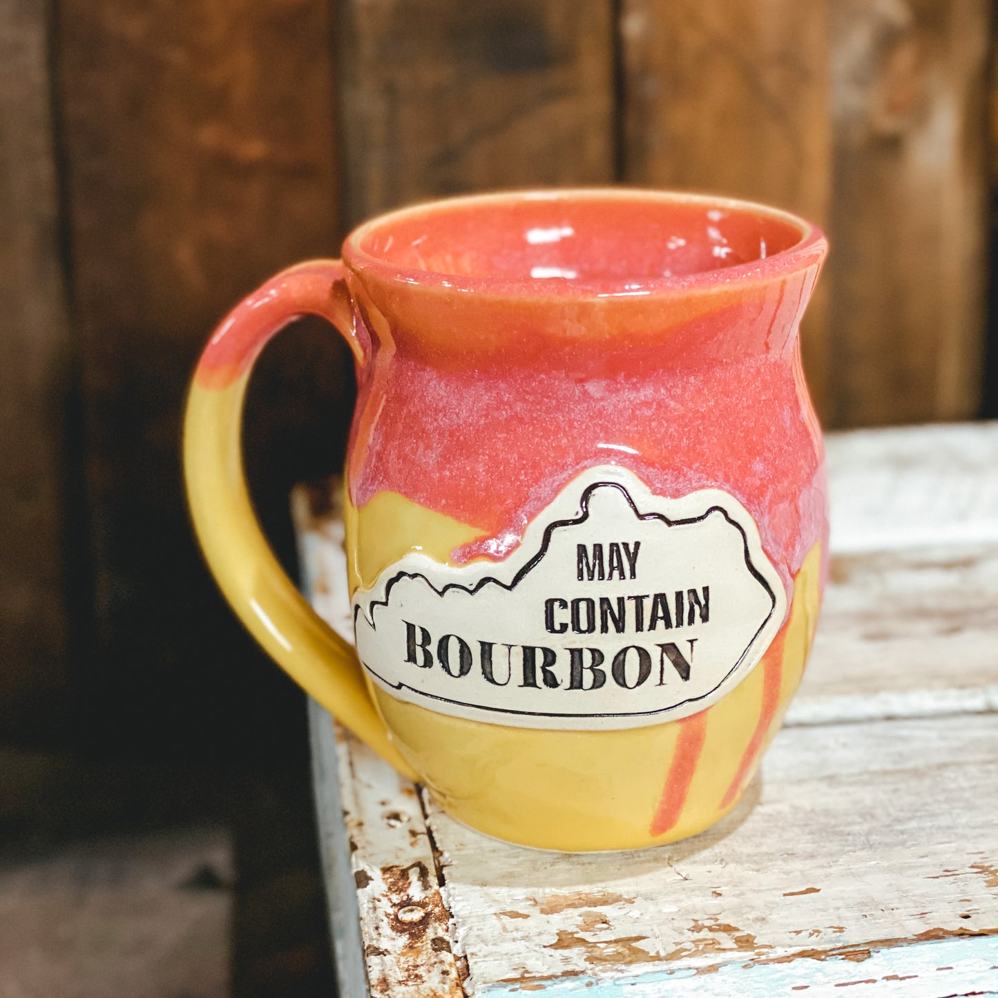 This May Contain Bourbon Large Mug