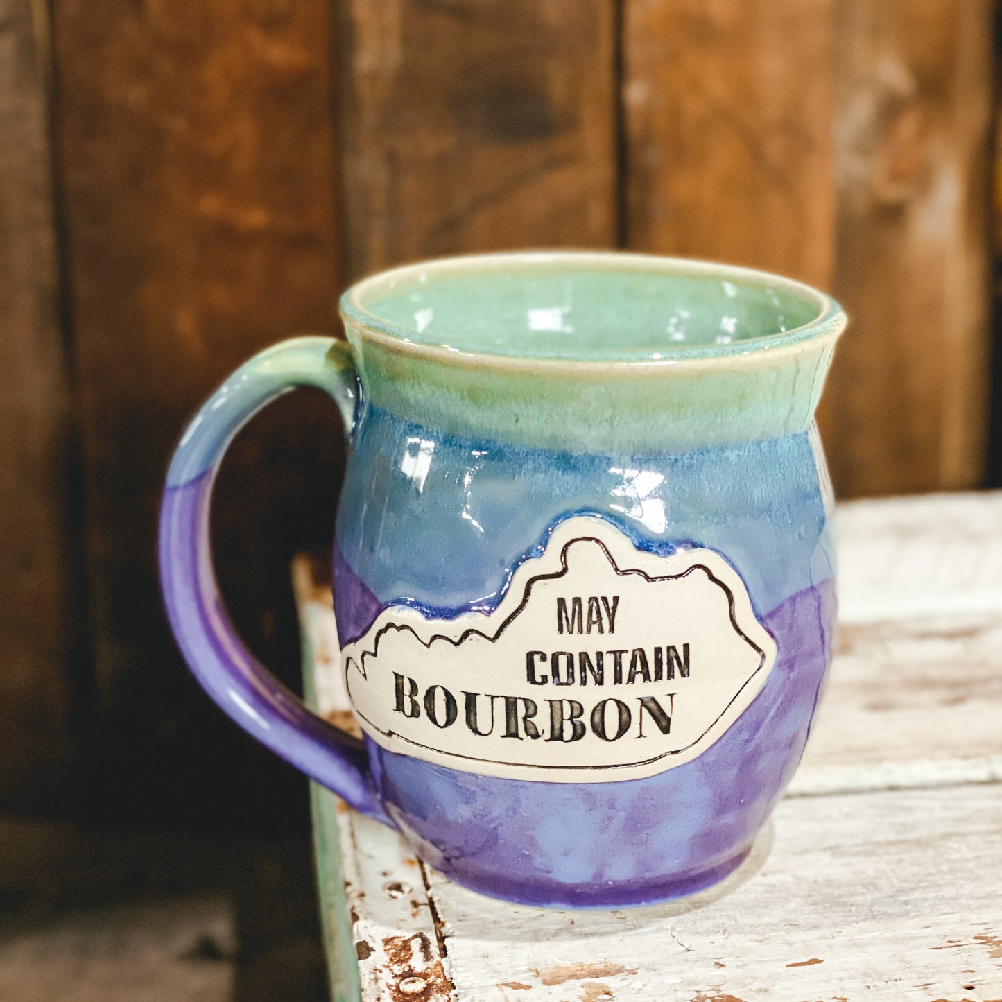 This May Contain Bourbon Large Mug